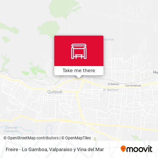 Freire - Lo Gamboa map