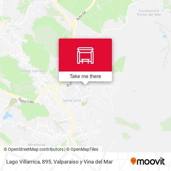 Lago Villarrica, 895 map
