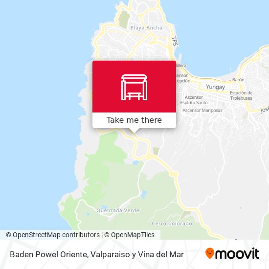 Mapa de Baden Powel Oriente
