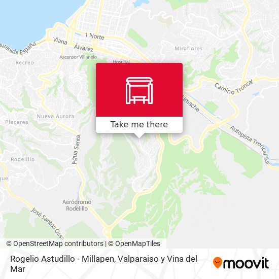 Rogelio Astudillo - Millapen map