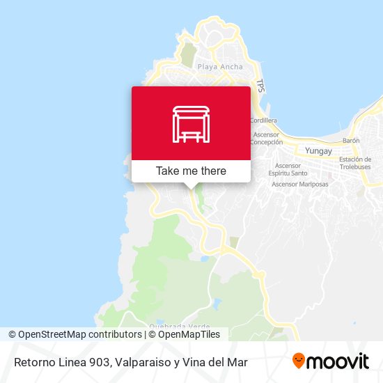 Retorno Linea 903 map
