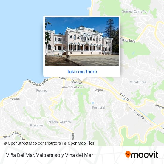 Viña Del Mar map