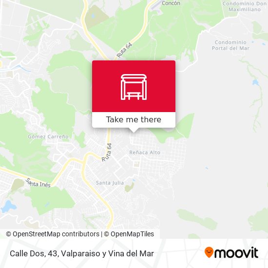 Calle Dos, 43 map
