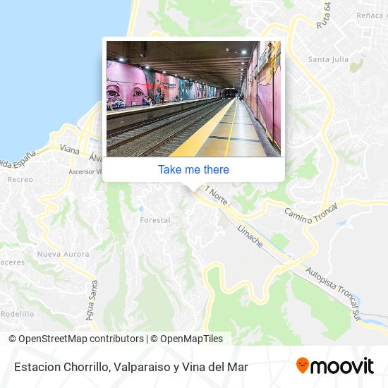 Estacion Chorrillo map