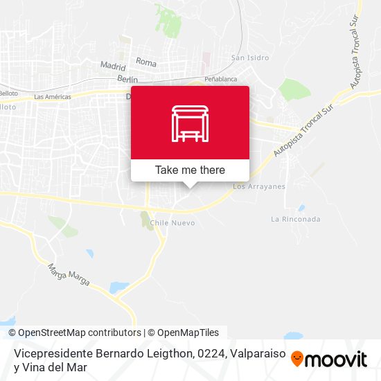 Vicepresidente Bernardo Leigthon, 0224 map