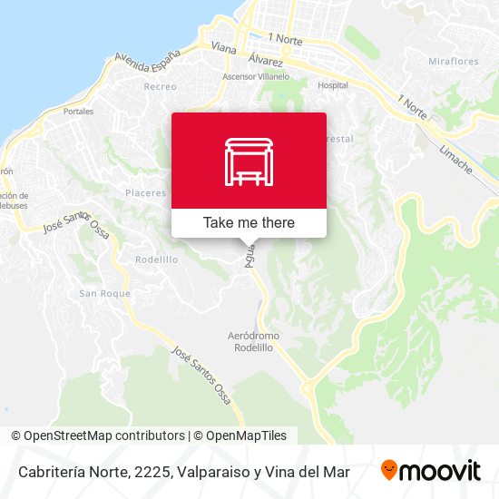 Cabritería Norte, 2225 map