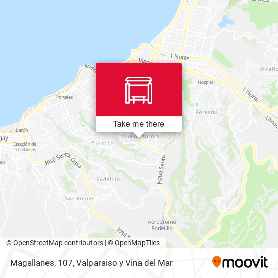 Magallanes, 107 map