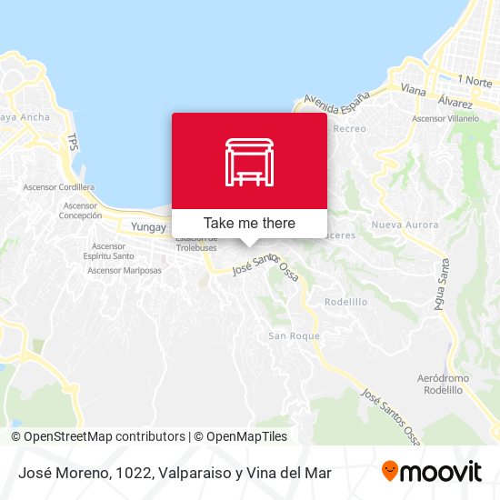 José Moreno, 1022 map