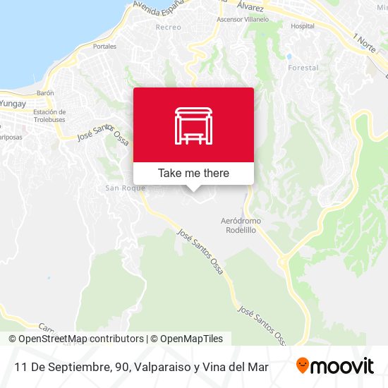 11 De Septiembre, 90 map