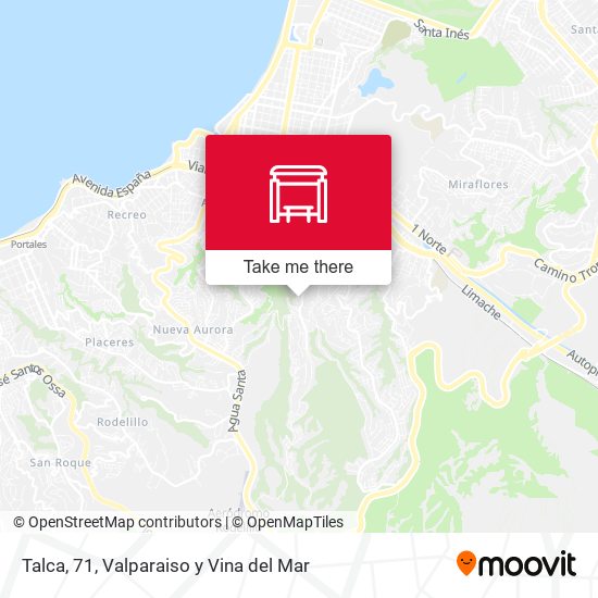 Talca, 71 map