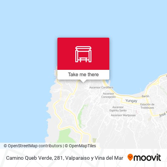 Camino Queb Verde, 281 map