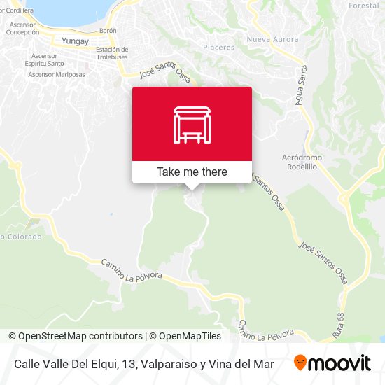 Calle Valle Del Elqui, 13 map