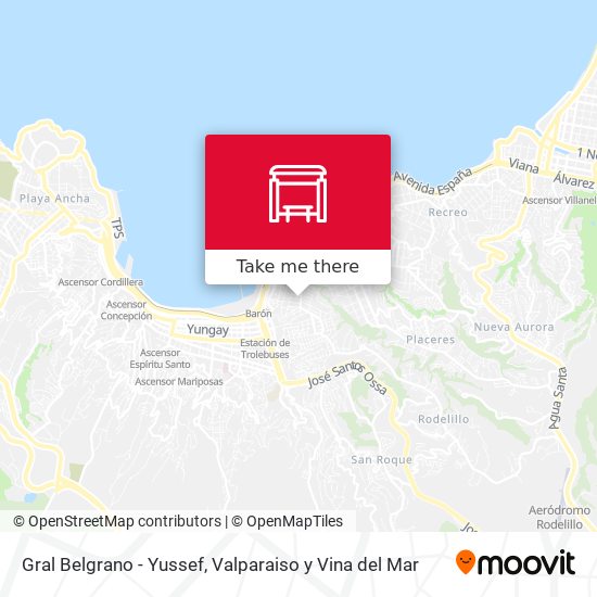 Gral Belgrano - Yussef map