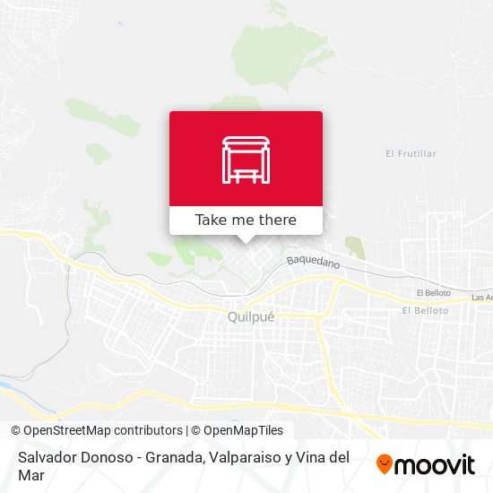 Salvador Donoso - Granada map