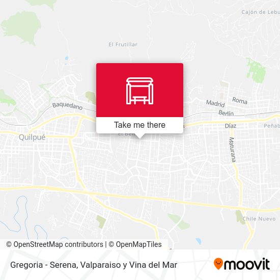 Gregoria - Serena map