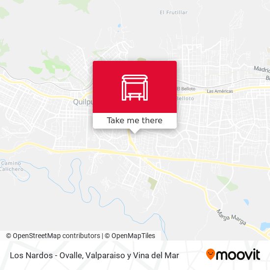 Los Nardos - Ovalle map
