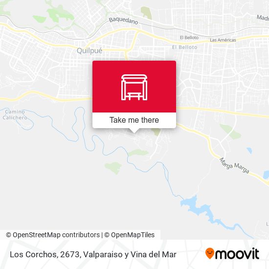 Los Corchos, 2673 map