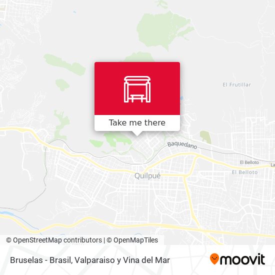 Bruselas - Brasil map