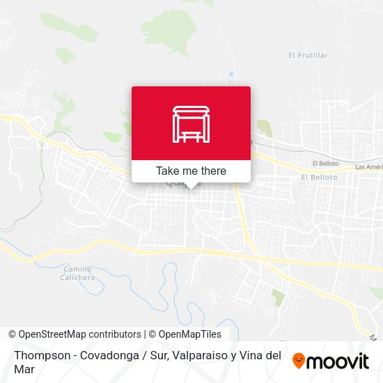 Thompson - Covadonga / Sur map
