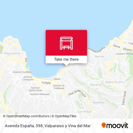 Avenida España, 398 map