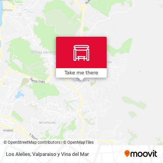 Los Alelies map