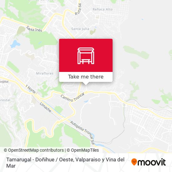 Tamarugal - Doñihue / Oeste map