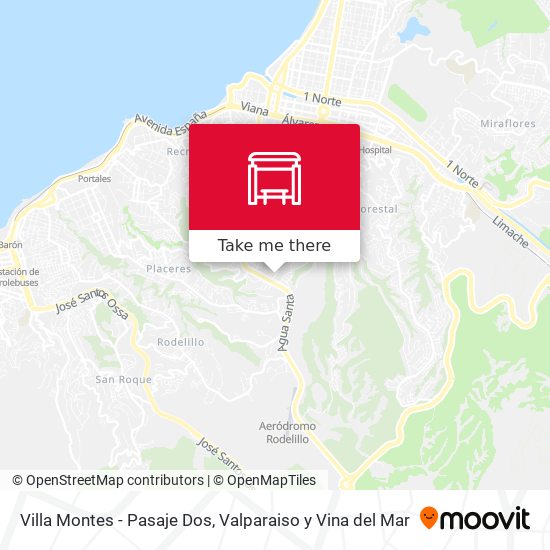 Mapa de Villa Montes - Pasaje Dos