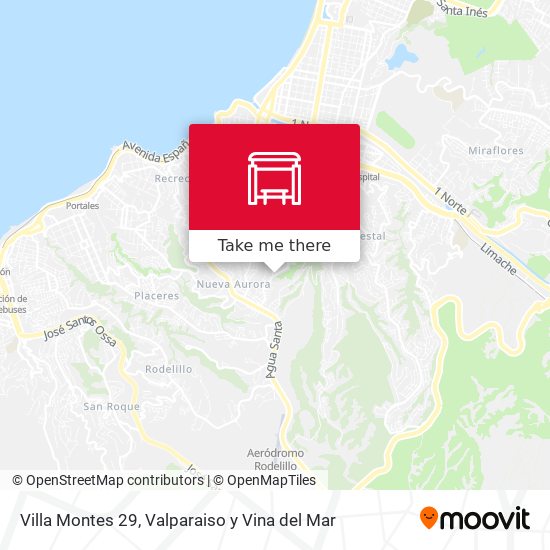 Villa Montes 29 map