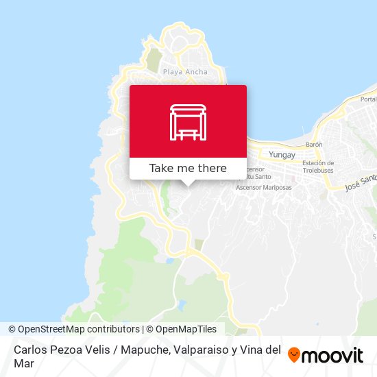 Mapa de Carlos Pezoa Velis / Mapuche