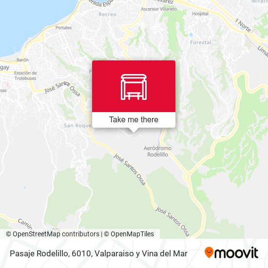 Pasaje Rodelillo, 6010 map