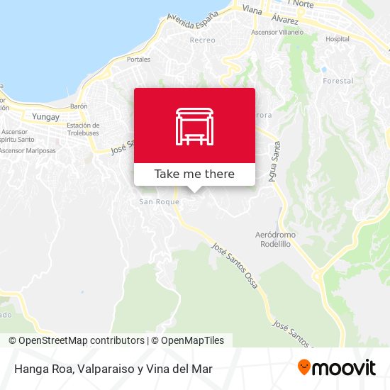 Hanga Roa map