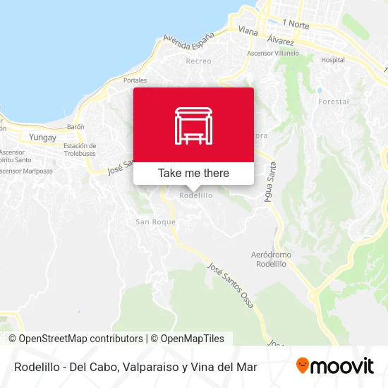 Mapa de Rodelillo - Del Cabo