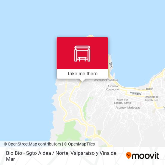 Bio Bio - Sgto Aldea / Norte map