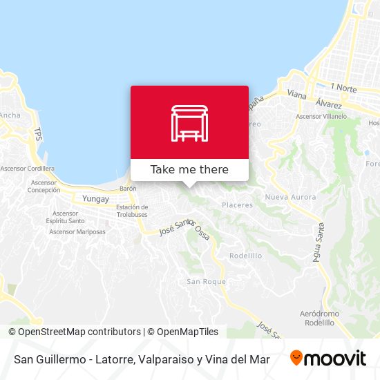 San Guillermo - Latorre map