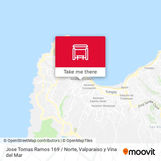 Mapa de Jose Tomas Ramos 169 / Norte