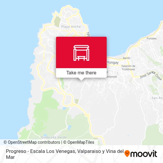 Mapa de Progreso - Escala Los Venegas