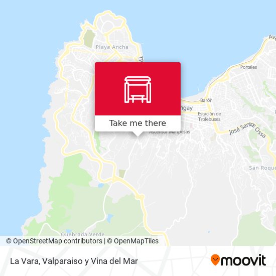 La Vara map