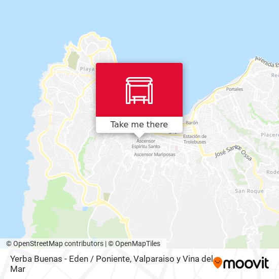 Mapa de Yerba Buenas - Eden / Poniente