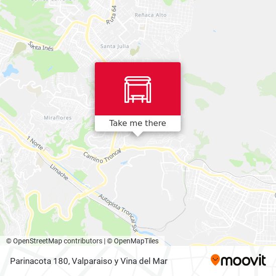 Parinacota 180 map