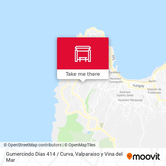 Mapa de Gumercindo Días 414 / Curva