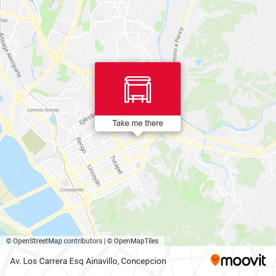 Mapa de Av. Los Carrera Esq Ainavillo