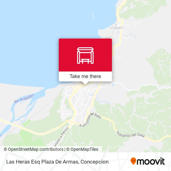 Las Heras Esq Plaza De Armas map