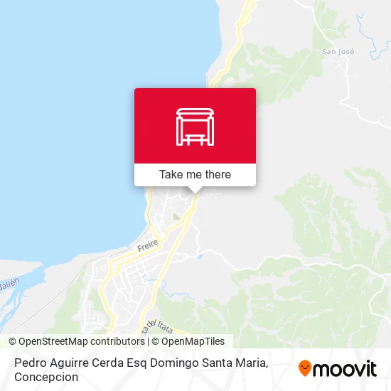 Mapa de Pedro Aguirre Cerda Esq Domingo Santa Maria