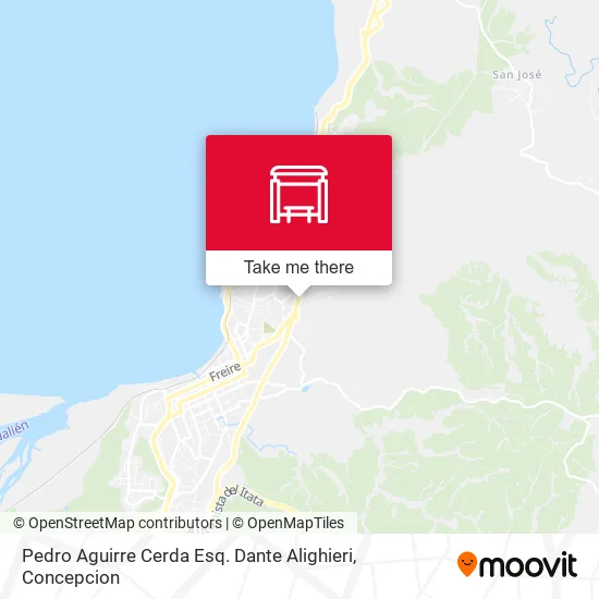 Mapa de Pedro Aguirre Cerda Esq. Dante Alighieri