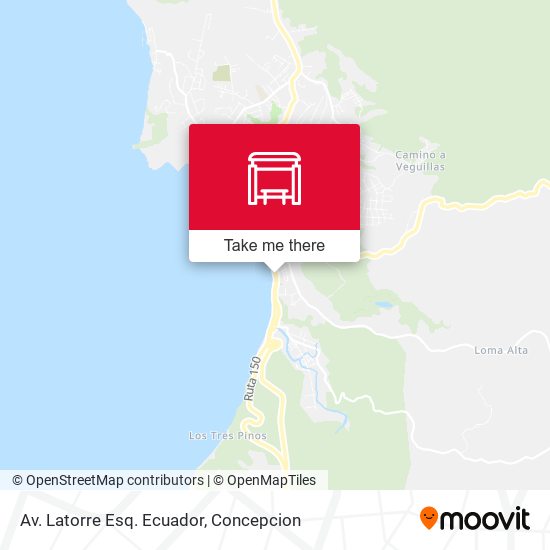 Av. Latorre Esq. Ecuador map