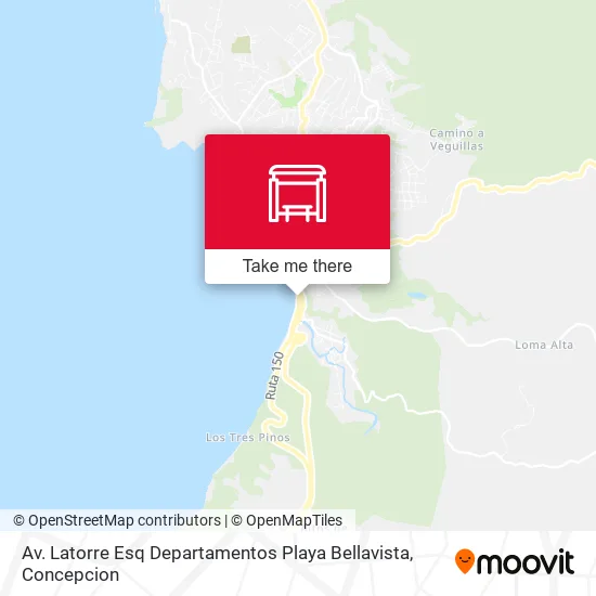 Av. Latorre Esq Departamentos Playa Bellavista map