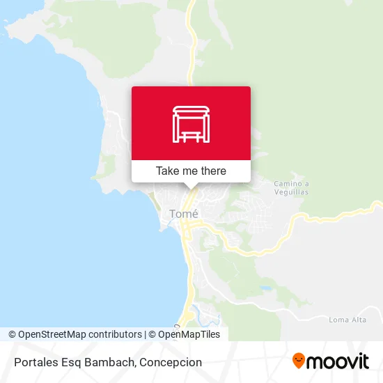 Mapa de Portales Esq Bambach