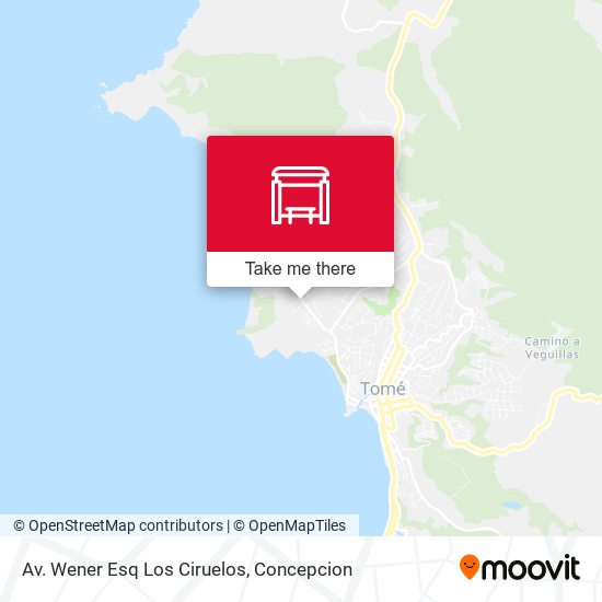 Av. Wener Esq Los Ciruelos map
