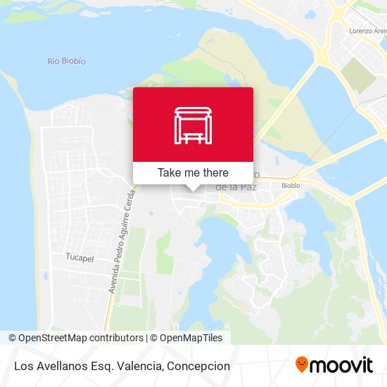 Los Avellanos Esq. Valencia map