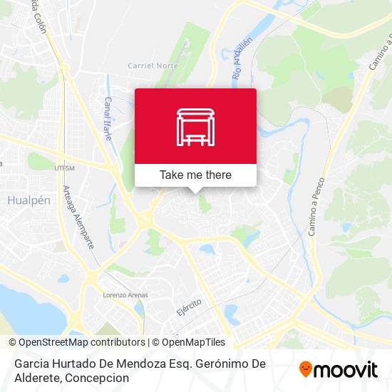 Mapa de Garcia Hurtado De Mendoza Esq. Gerónimo De Alderete
